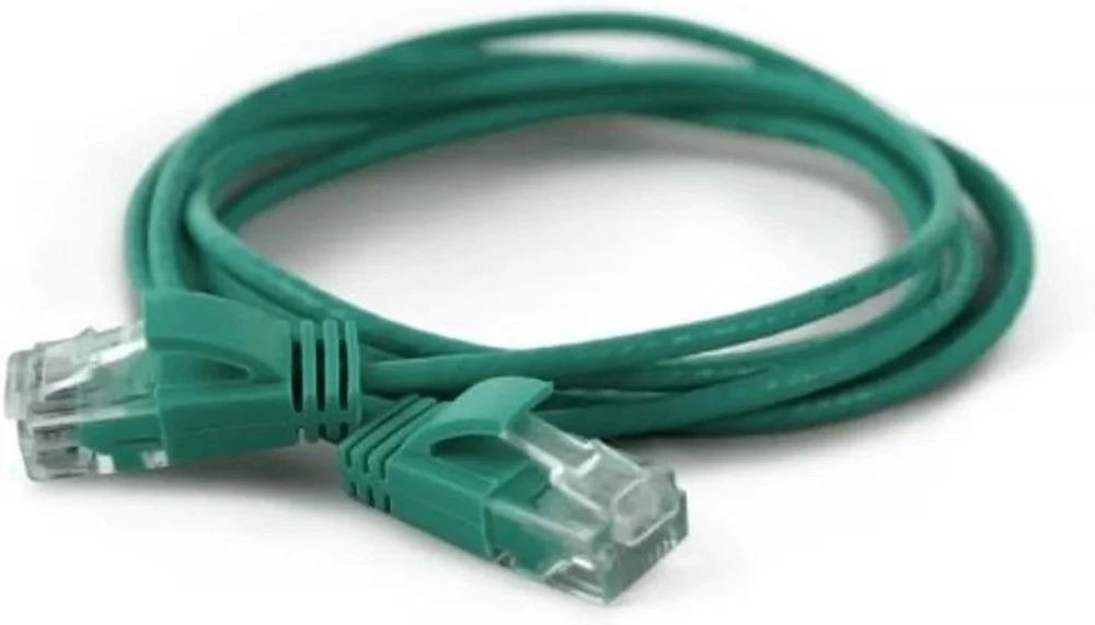 Wantec 7330, 3 m, Cat6a, U/UTP (UTP), RJ-45, RJ-45, Žalias
