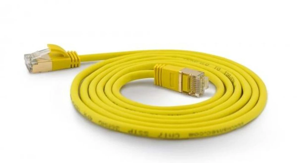 „Wantec“ jungiamasis laidas Cat.7, SSTP, 1m, geltonas (7173)