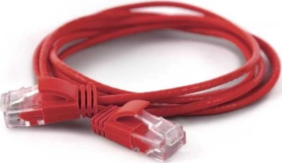 Wantec Wantec 7271 U/UTP (UTP) raudonas 1 m Cat6a tinklo kabelis (7271)