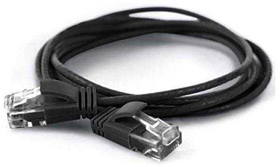 Wantec Wantec 7310 U/UTP (UTP) juodas 0,2 m Cat6a tinklo kabelis (7310)