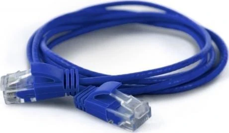 Wantec Wantec wW patch cable CAT6A (apie 2,8mm) UTP mėlynas 0,10m (7239)