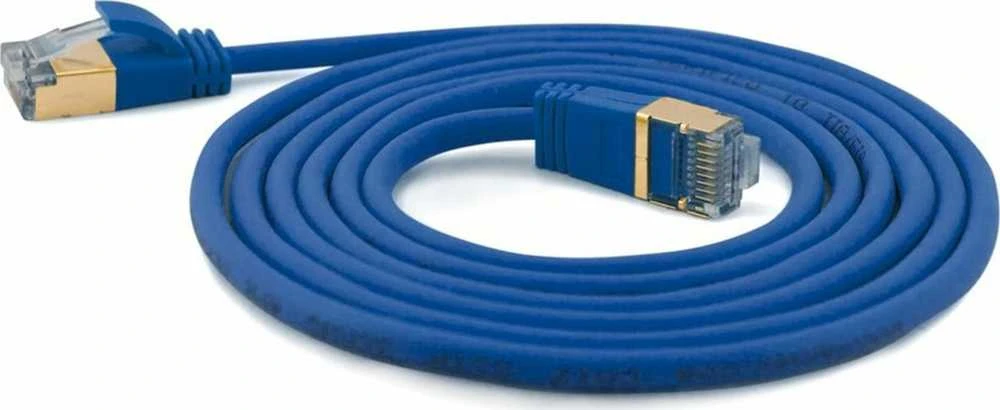 Wantec Patchcord Slim Cat.7, S/FTP, mėlynas, 1 m (7131)
