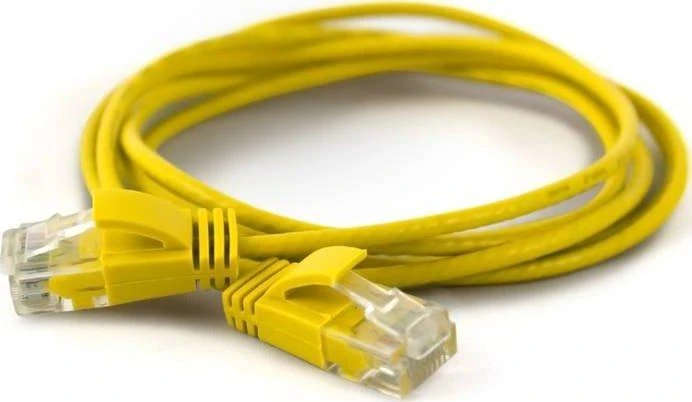 Wantec Wantec wW Komutacinis kabelis CAT6A rand 2,8mm UTP geltonas 0,50m - Tinklas- Komutacinis kabelis - 0,5 m - Cat6a - U/UTP (UTP) - RJ- 45 - RJ- 45 - geltonas (7284)