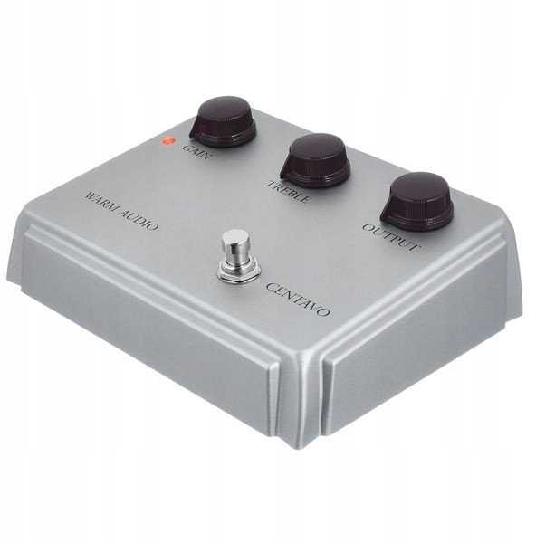 Warm Audio Šiltas garsas Centavo Overdrive Sidabrinis – gitaros efektas