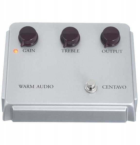 Warm Audio Šiltas garsas Centavo Overdrive Sidabrinis – gitaros efektas