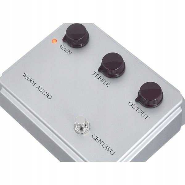 Warm Audio Šiltas garsas Centavo Overdrive Sidabrinis – gitaros efektas