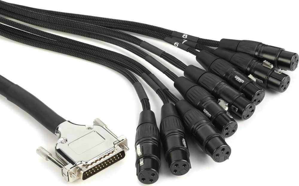 Warm Audio Šiltas garsas – Kabelis Audio PREMIER DB25 – XLRf 1,8m