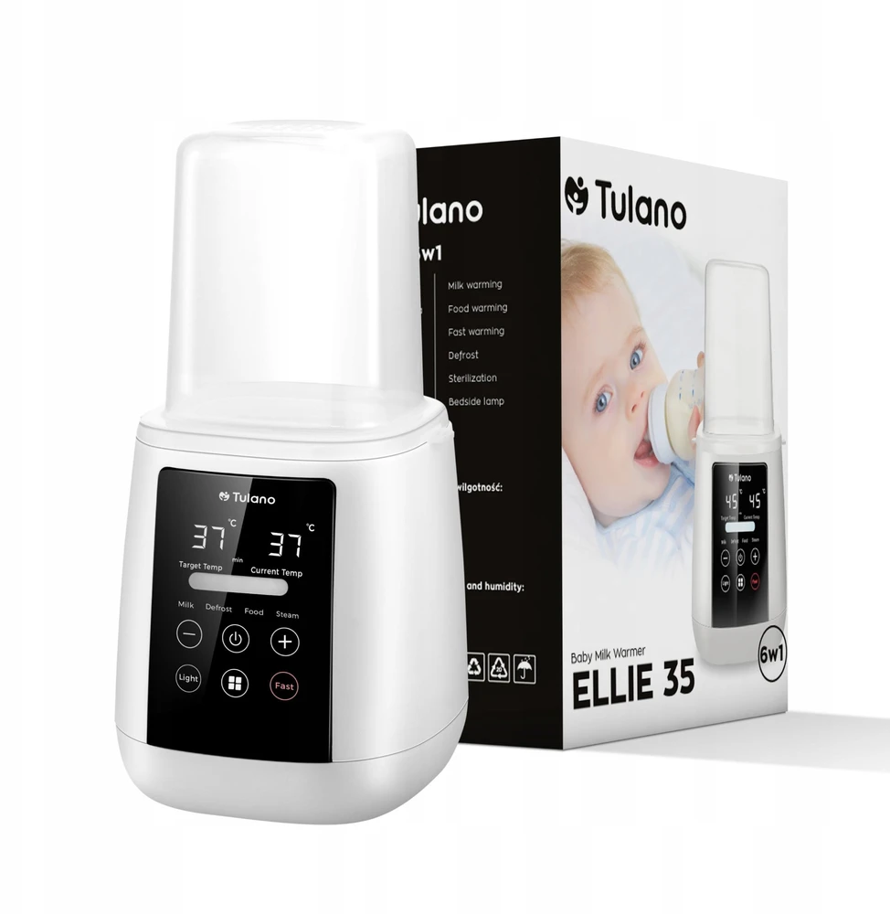 Warmener TULANO HEATER pieno buteliukams ir nešiojamam čiulptuko sterilizatoriui
