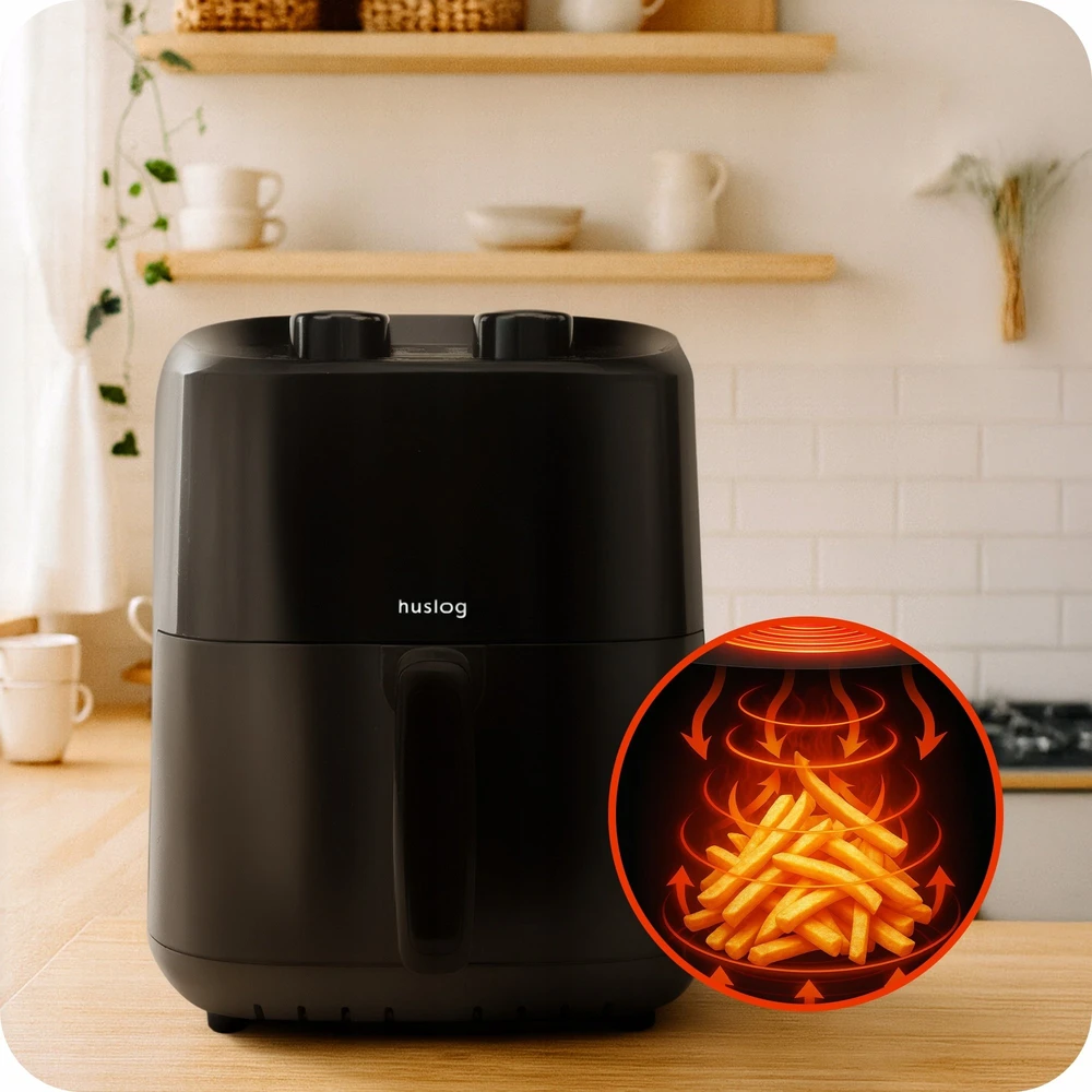 Gruzdintuvė beztłuszczowa Wartmann Huslog frytownica beztłuszczowa 1400W
