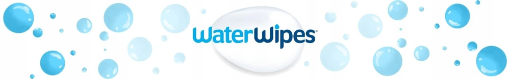 WATER WIPES Ekologiškos drėgnos servetėlės vaikams su levandų ekstraktu 2x60 vnt.