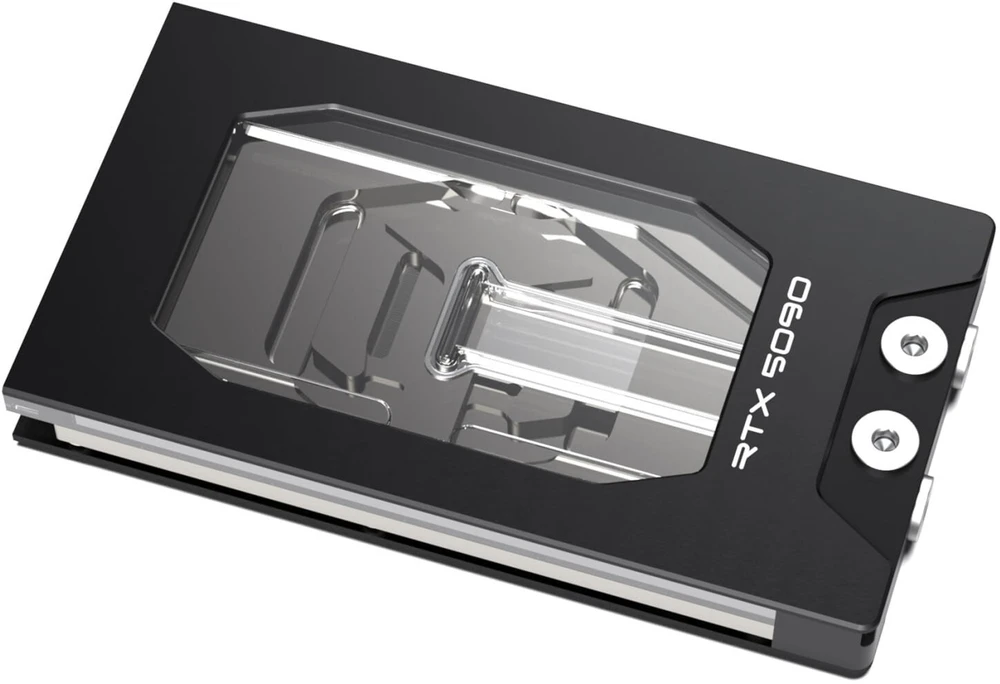 „Watercool Heatkiller V Pro GPU Vanduo Cooling RTX 5090 Palit and Gainward“, ARGB – nikelis + akrilas, juodas