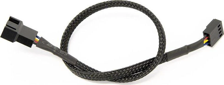 Watercool 4-pin PWM extension, juodas – 30cm