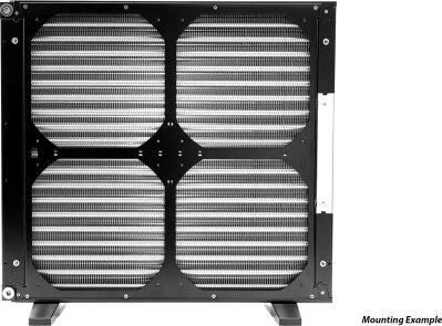 „Watercool MO-RA3 420“ laikiklis, skirtas „Noctua NF-A20“ – juodos spalvos