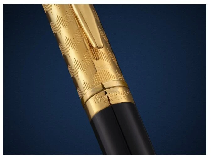 Waterman Waterman 2225136 tušinukas Spaudžiamas rašiklis Juodas 1 vnt.