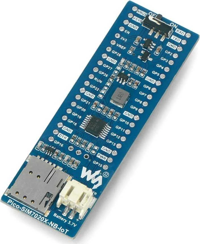 NB-IoT GSM SIM7020E, Raspberry Pi Pico ryšio modulis, Waveshare 19622