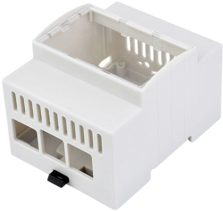 Raspberry Pi 5 DIN bėgelio korpusas – Waveshare 26682