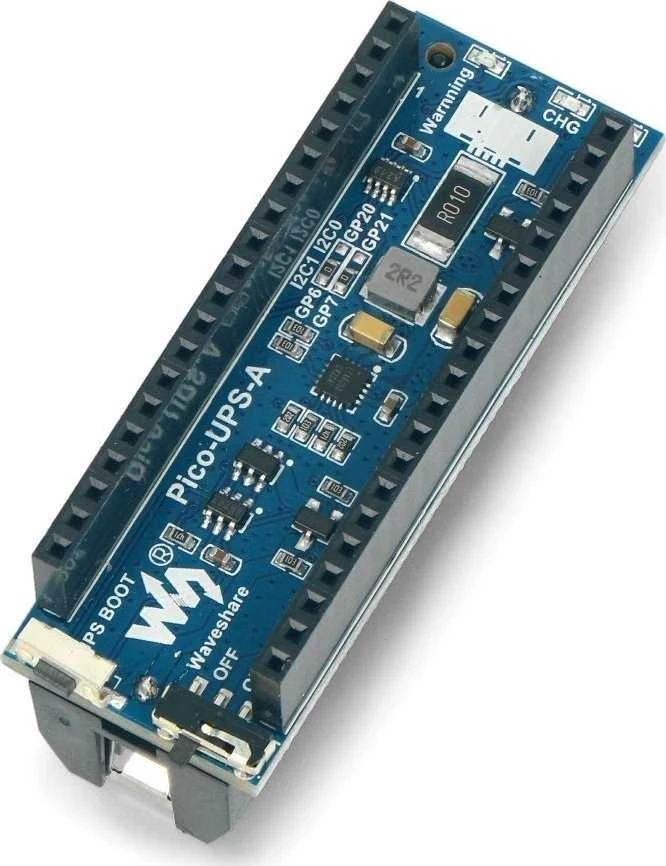 Pico-UPS-A, belaidis UPS modulis, skirtas Raspberry Pi Pico, Waveshare 19694