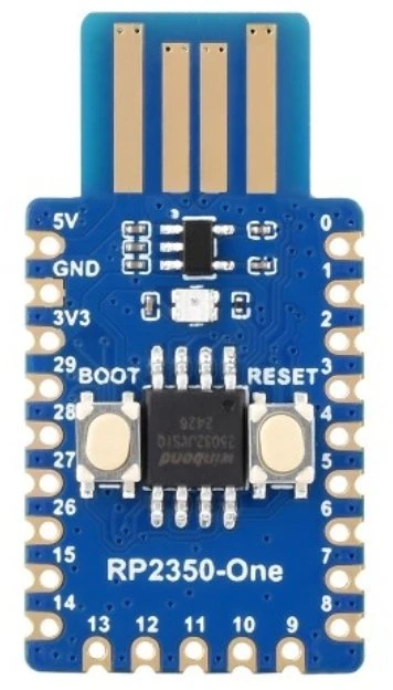 RP2350-One - plėtros plokštė su RP2350A mikrovaldikliu - Waveshare 29453