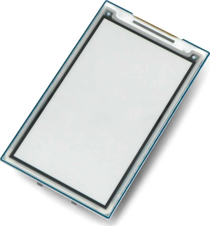 E-paper E-Ink ekranas - 3.7” 480x280px - SPI - juodai baltas - skirtas Raspberry Pi Pico - Waveshare 20123