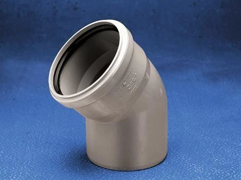 Vidaus kanalizacijos alkūnė Wavin Optima, d110, 45°