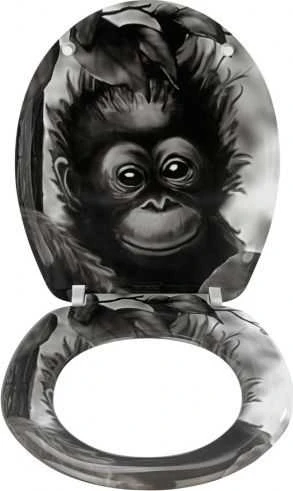 Tualeto sėdynė MONKEY, universali - Duroplast, WENKO