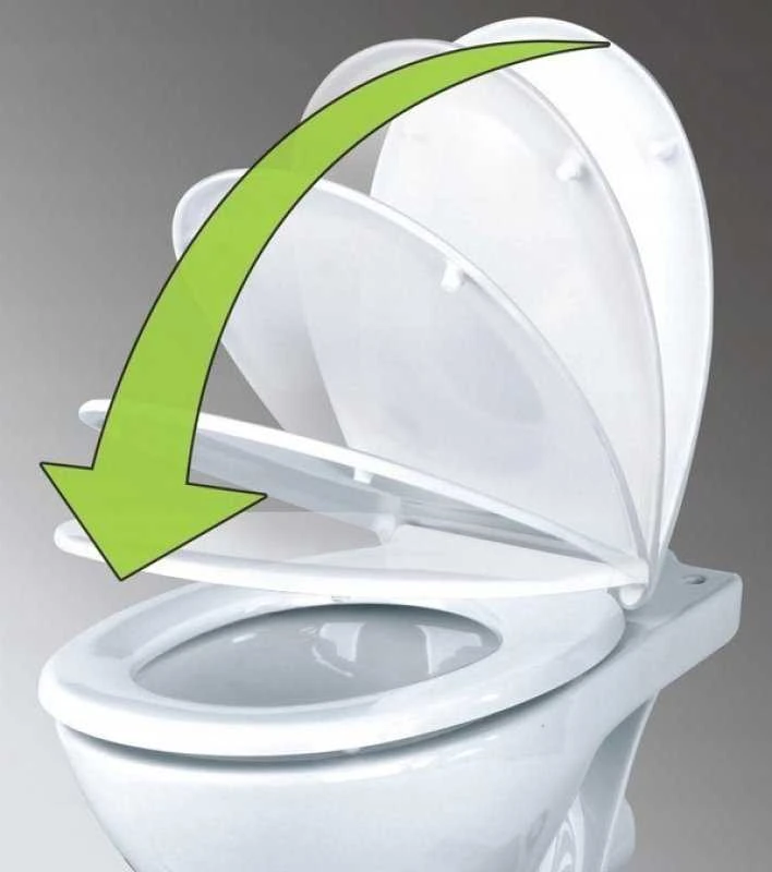FALA WC DANGTIS LĖTAI NUSILEIDŽIANTIS SLIM D-U NUIMAMAS