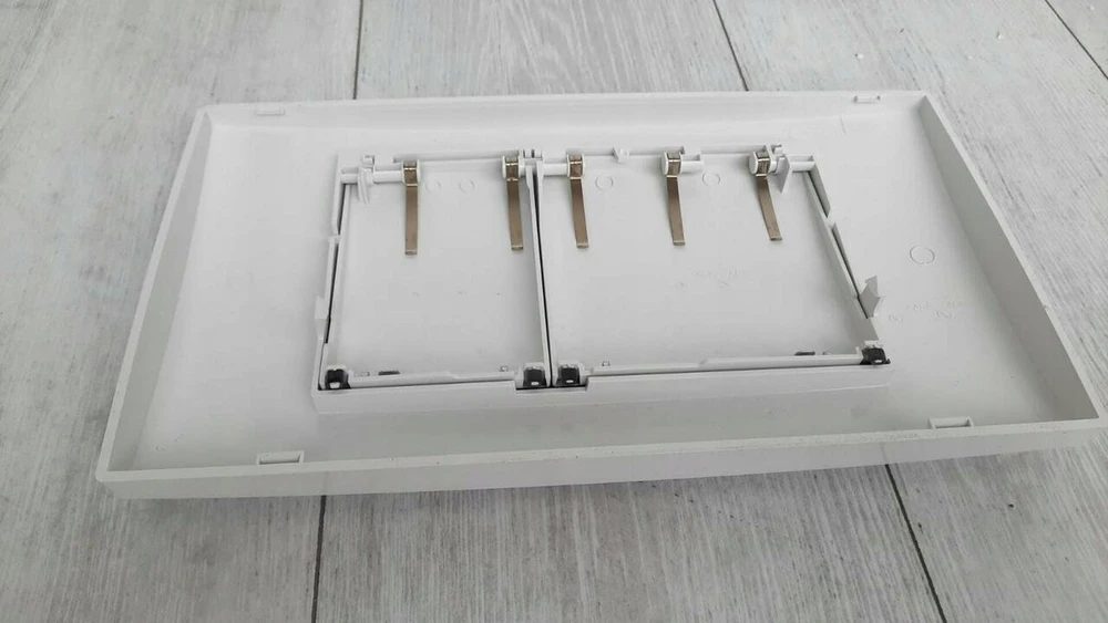 WC klavišas Geberit PRZYC. TWINLINE 30 Baltas/CHROM/Baltas // DLP.G.115.899.KJ.1