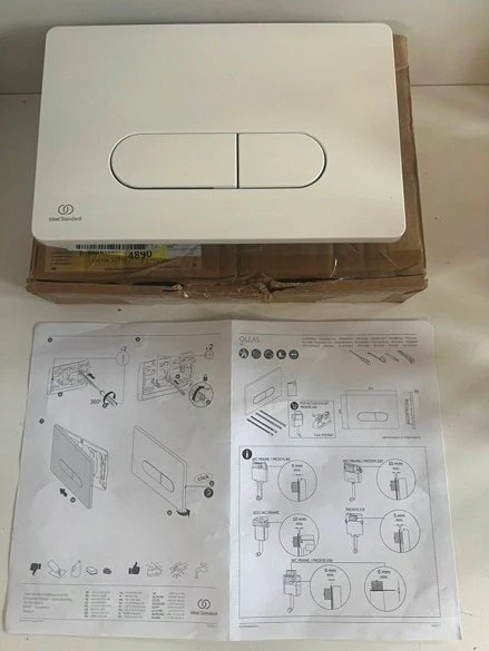 WC klavišas Ideal Standard ProSys, Mechaninis, Oleas M1, baltas
