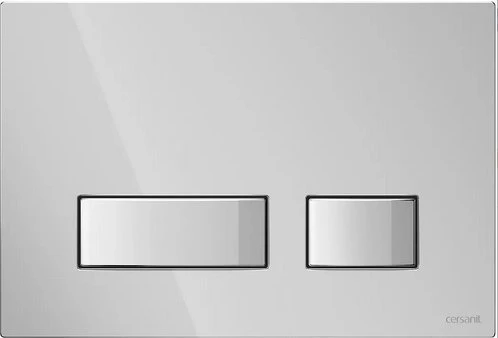 WC klavišas K97-515 / CERSANIT / MOVI II / PRZYCISK CHROM BŁYSK /