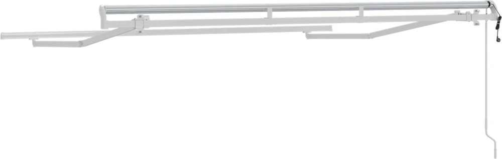 Markizės rėmas Balta 3 x 2 m Metalas