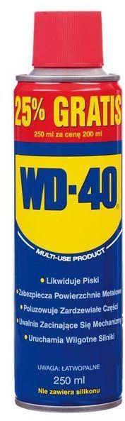WD-40 purškalas 250ml su papildomu tūriu