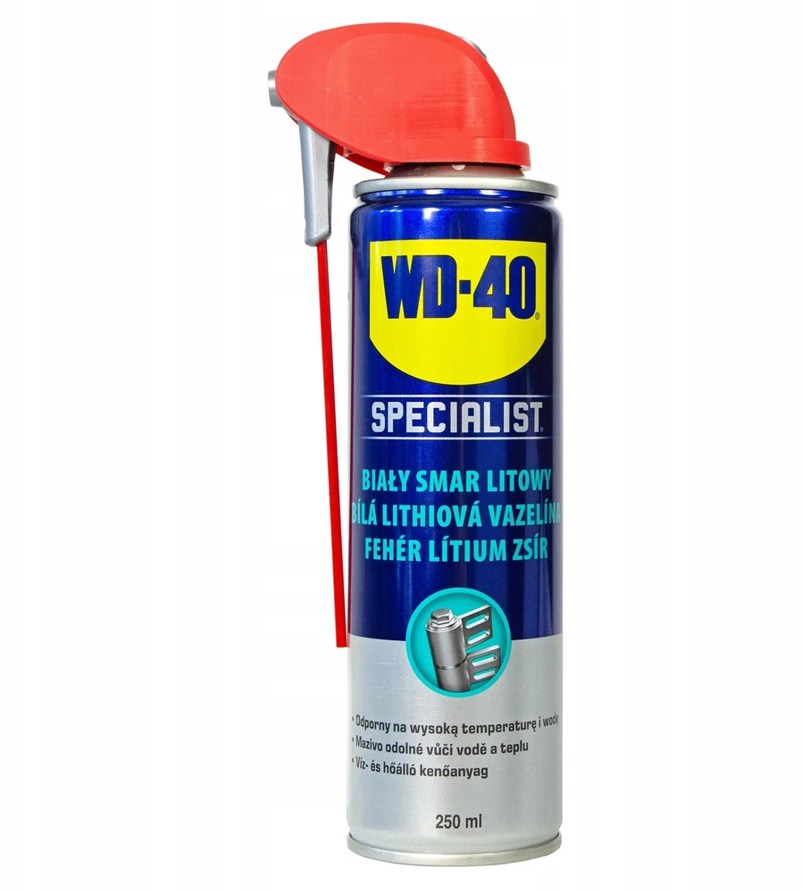 WD40 WD-40 Baltas LITIJO TEPALAS 250ml