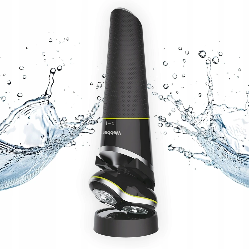 Webber Vyriška skutimosi mašinėlė Webber FIVER SXG500 5 viename barzdos ir nosies trimmeris Wet&Dry USB