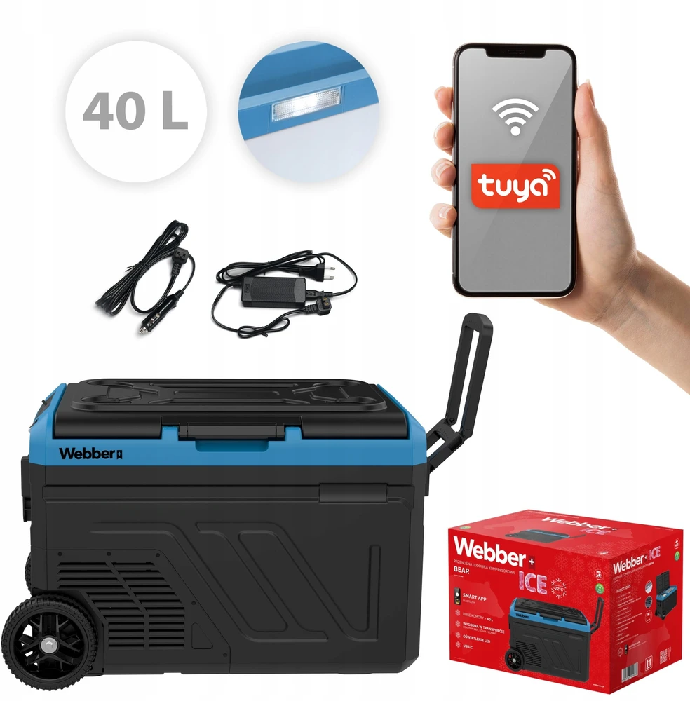 Turistinis šaldytuvas Webber SMART 40L (05LK040)