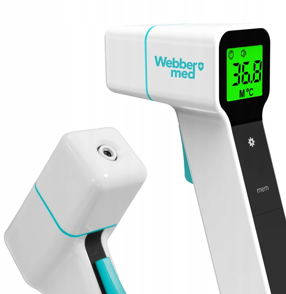 Webber MEDICININIS BEKONTAKTIS INFRARAUDONŲJŲ TERMOMETRAS WEBBER TR15