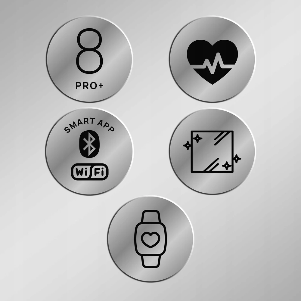 Vonios svarstyklės Webber Vonios svarstyklės Analityczna 57 Parametrów Apple Health, Google Fit, WIFI