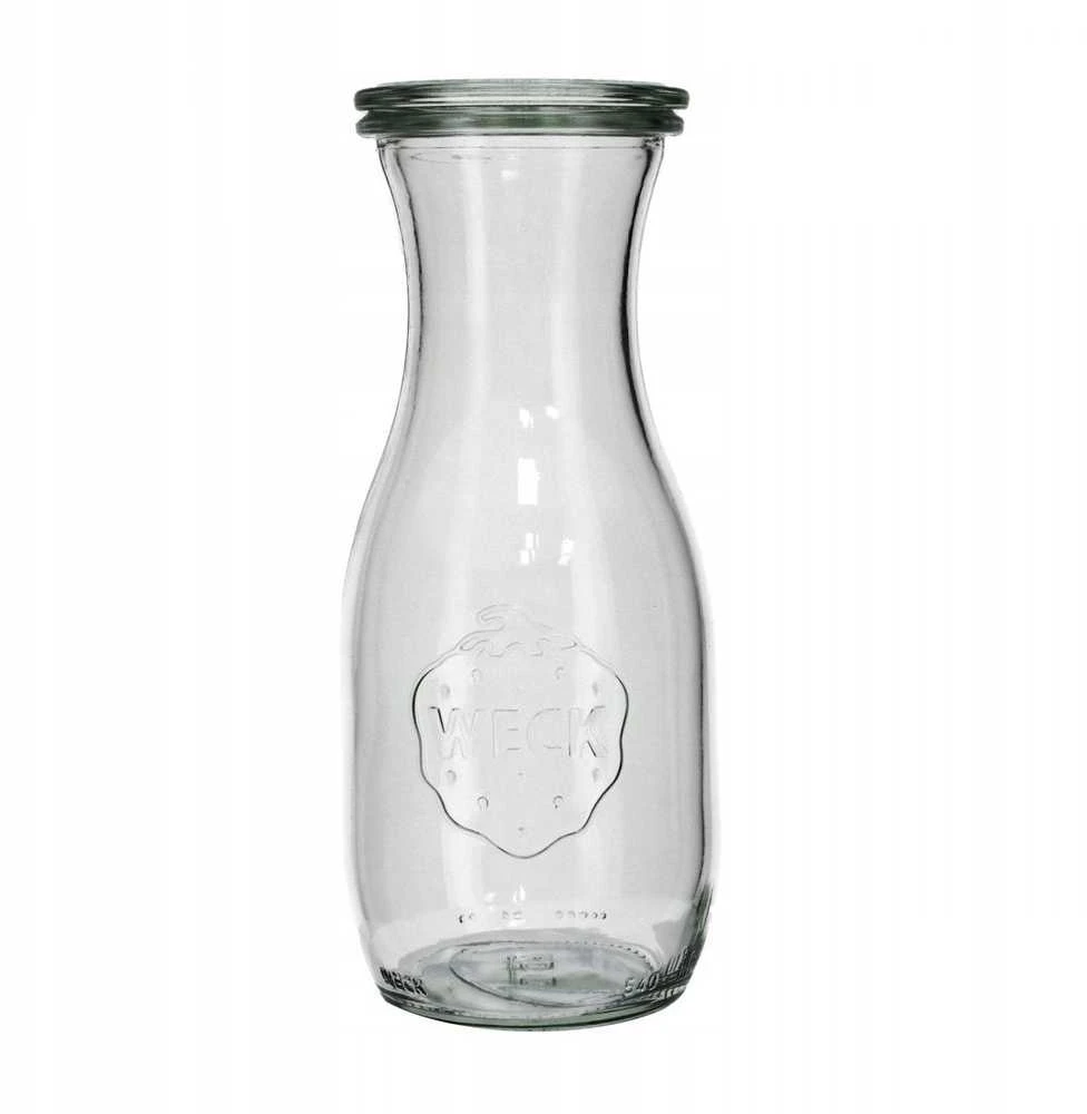 Šlapias buteliukas, 530 ml rinkinys, Weck, 6 vnt.