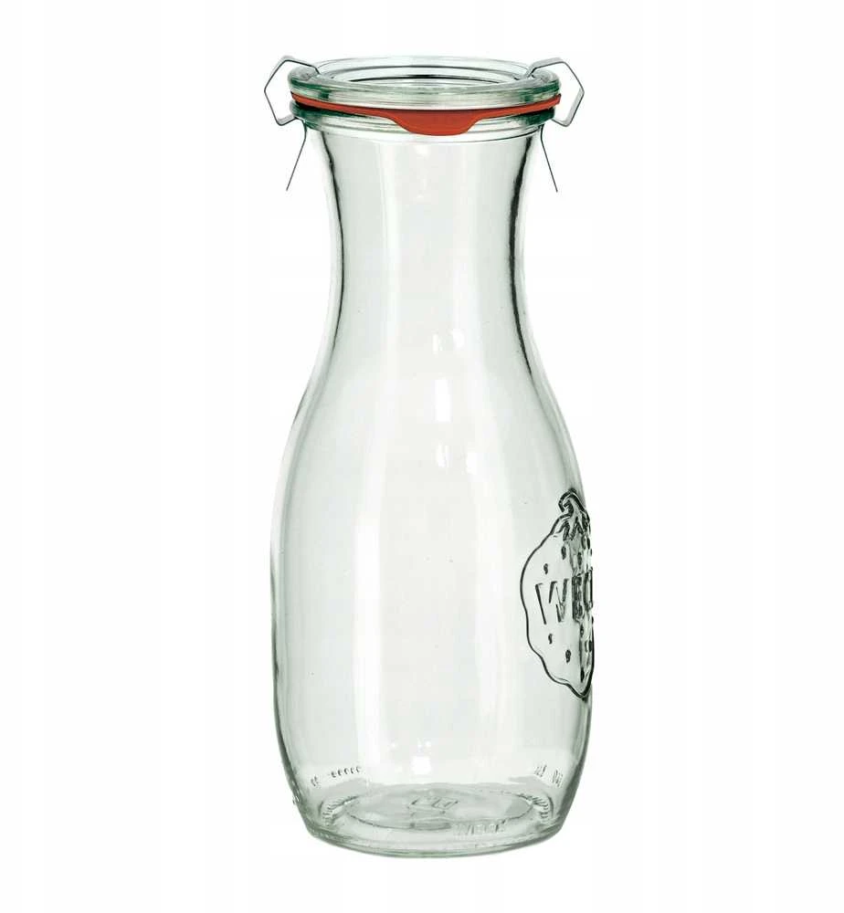 Šlapias buteliukas, 530 ml rinkinys, Weck, 6 vnt.