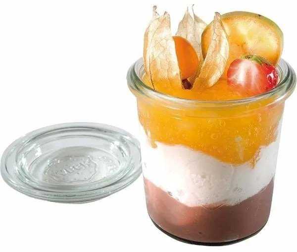 Weck WECK Mold Jar 0,5l Set of 4