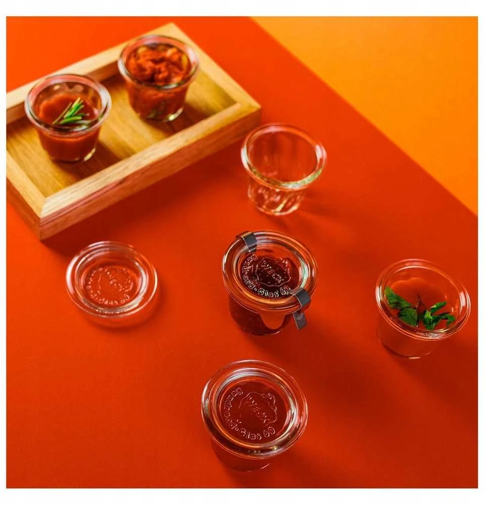 Weck Stiklainis, 280 ml, kepiniams, 6 vnt.