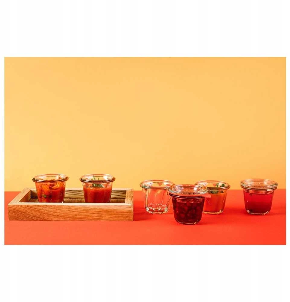 Weck Stiklainis, 280 ml, kepiniams, 6 vnt.