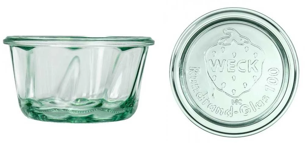 Weck Kepinių stiklainis 280 ml su dangteliu – 6 vnt. pakuotė
