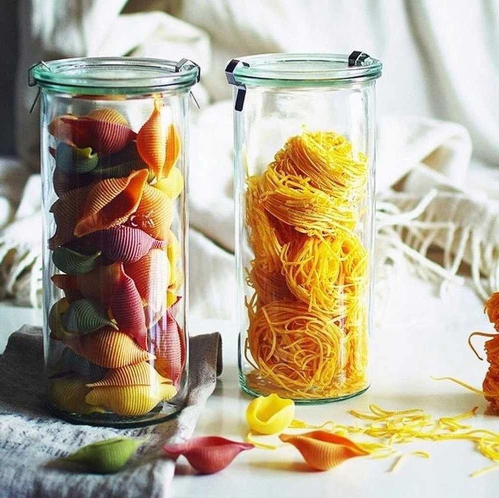 Weck Cylinder jar, 1.5 l, Zylinder, 6 pcs