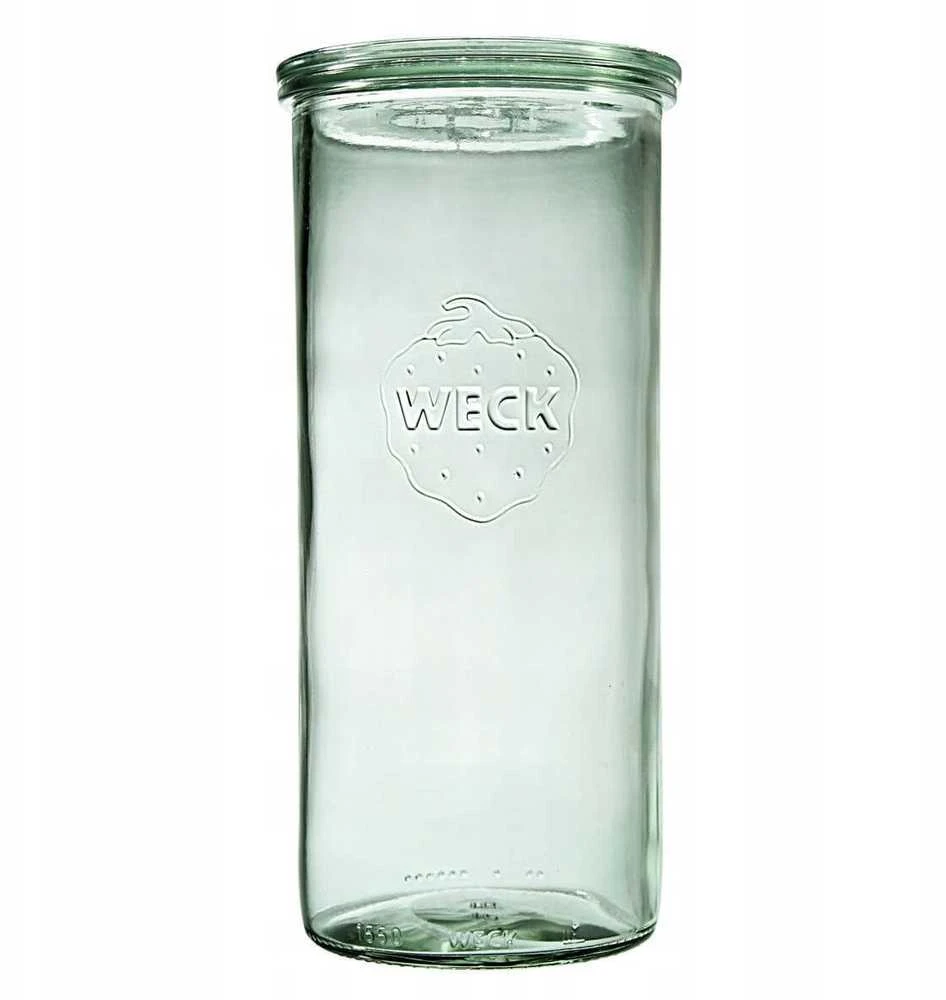 Weck Cylinder jar, 1.5 l, lid, Zylinder, 6 pcs