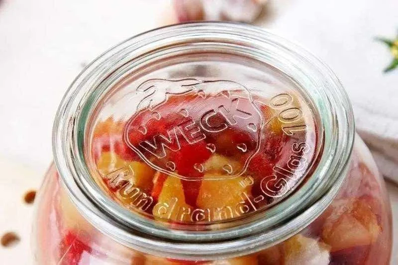Weck Stiklainis, 220 ml, su dangteliu, „Deco“, 12 vnt.