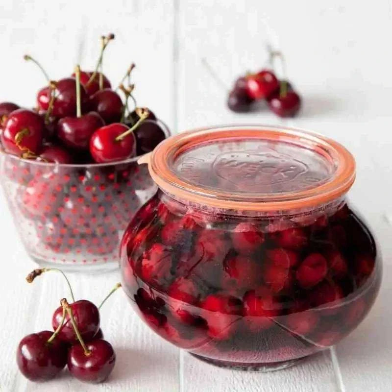 Weck Stiklainis, 220 ml, su dangteliu, „Deco“, 12 vnt.