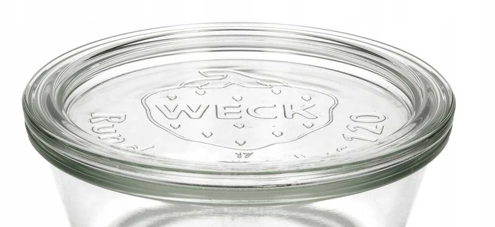 Weck Deli stiklainis 100 ml su dangteliu – 6 vnt. pakuotė