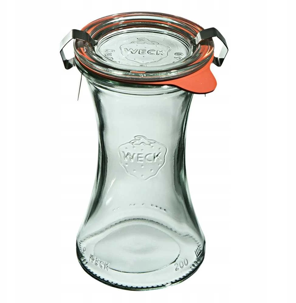 Weck Deli indelis 200 ml (6 vnt), pok, usz, zap x2