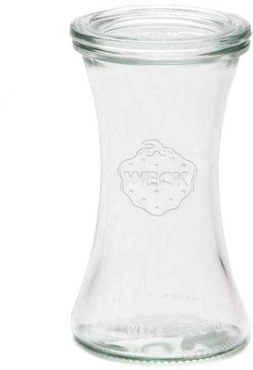 Weck Stiklainis su dangteliu, 200 ml, 6 vnt. pakuotė