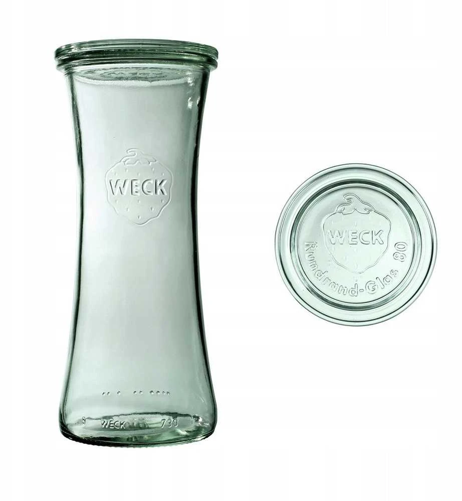 Weck Deli stiklainis 700 ml su dangteliu - 6 vnt. pakuotė
